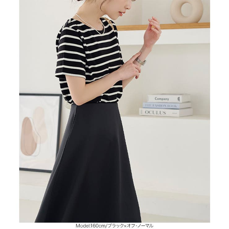 選べるデザイン コットン100％ ベーシックボーダー半袖Tシャツ［C2104］ | KOBE LETTUCE | 詳細画像28 