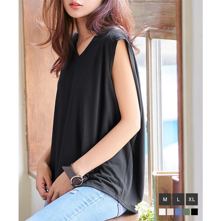 ノースリカットソー Tシャツ タンクトップ | KOBE LETTUCE | 詳細画像1 
