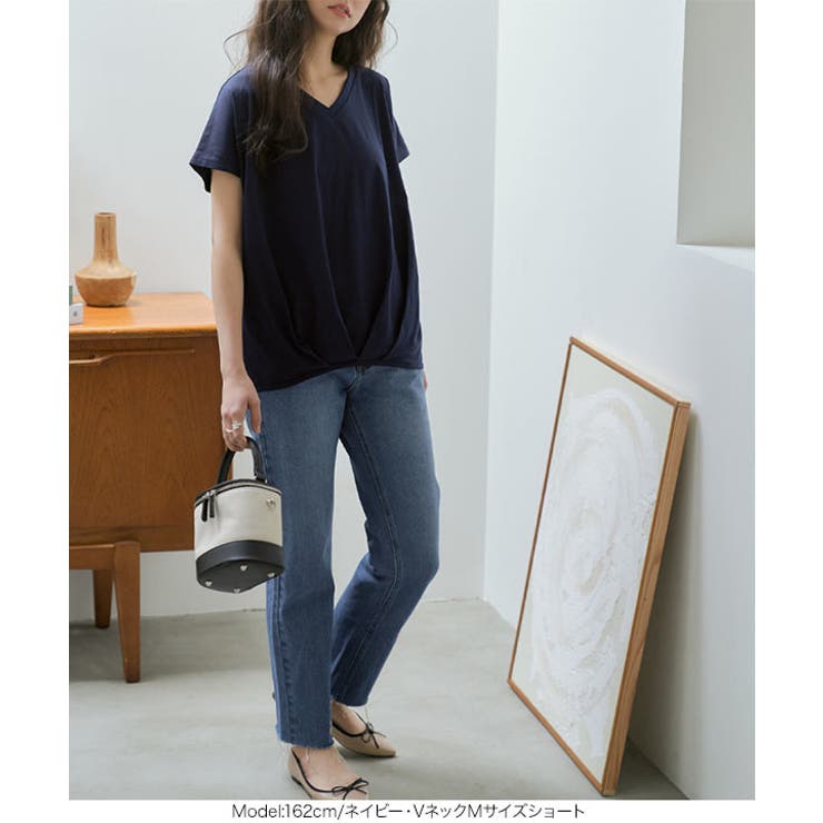 新品 タックスリーブカットトップス 白 タックスリーブカットトップス(Tシャツ/カットソー)｜トップス