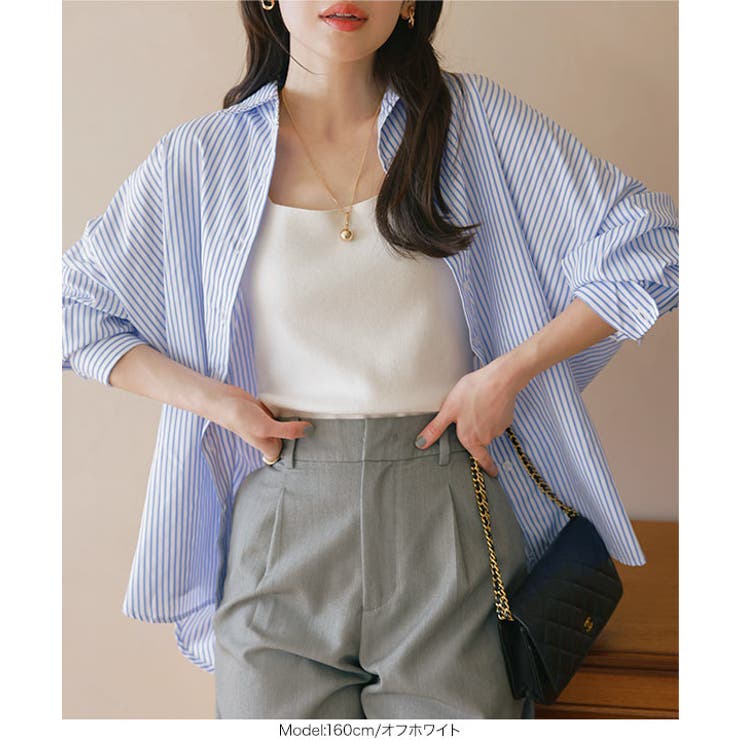 スクエアネックスリーブレスニット［C4794］ | KOBE LETTUCE | 詳細画像6 