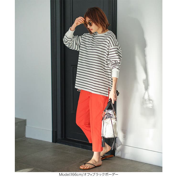 ユニセックスサイドスリット りクルーネックUSAコットンロングスリーブTシャツト… | KOBE LETTUCE | 詳細画像21 