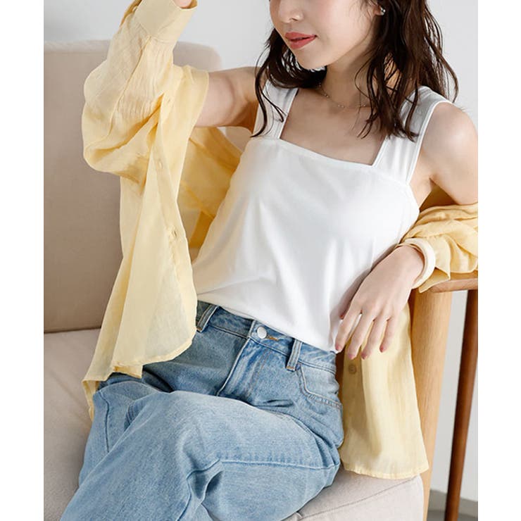 petitcoat ] ブラ紐隠しインナーペチタンクトップ［C5472］[品番