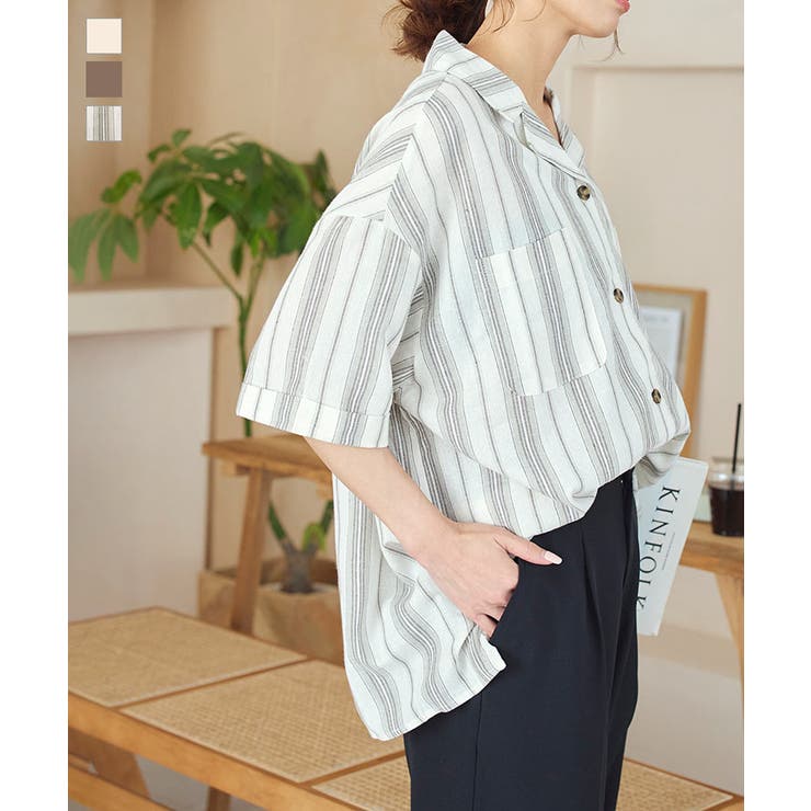 コットンリネン 夏用 ルーズ長袖シャツ 3色展開 トップス 楽天市場】 薄手 綿麻 シャツ 長袖 サマーシャツ リネンシャツ