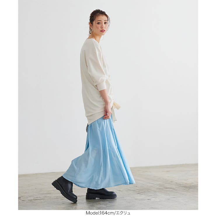 ドロストチュニックプルオーバー [C5953] レディース | KOBE LETTUCE | 詳細画像6 