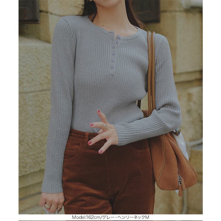 リピ確!！ もっちり素材の リブニット | KOBE LETTUCE | 詳細画像22 