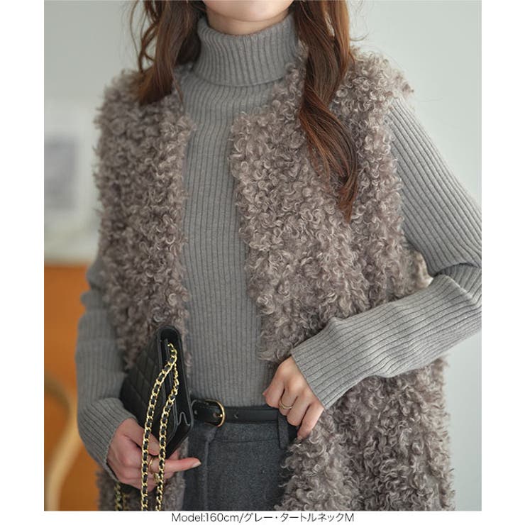 リピ確!！ もっちり素材の リブニット | KOBE LETTUCE | 詳細画像28 