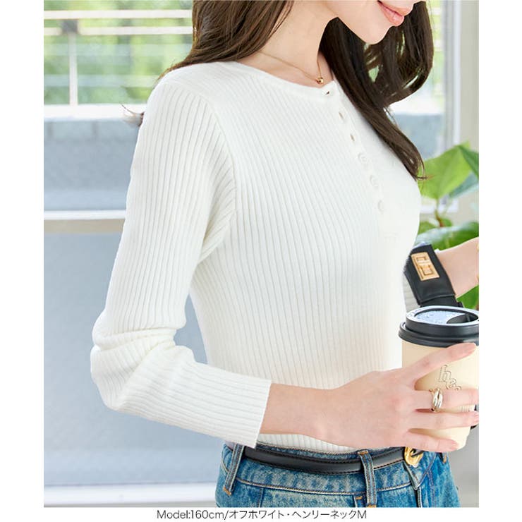 リピ確!！ もっちり素材の リブニット | KOBE LETTUCE | 詳細画像13 