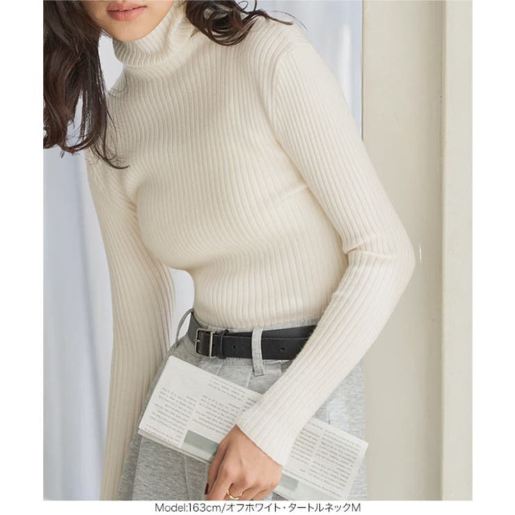 リピ確!！ もっちり素材の リブニット | KOBE LETTUCE | 詳細画像16 