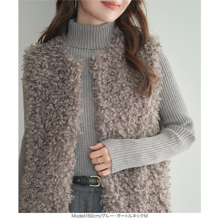 リピ確!！ もっちり素材の リブニット | KOBE LETTUCE | 詳細画像45 