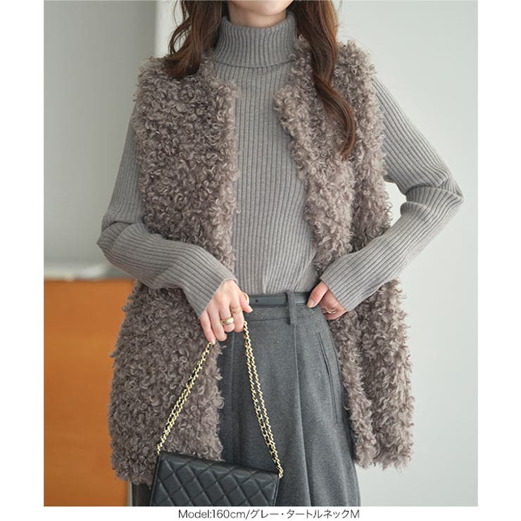 リピ確!！ もっちり素材の リブニット | KOBE LETTUCE | 詳細画像43 