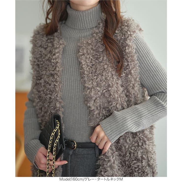 リピ確!！ もっちり素材の リブニット | KOBE LETTUCE | 詳細画像44 