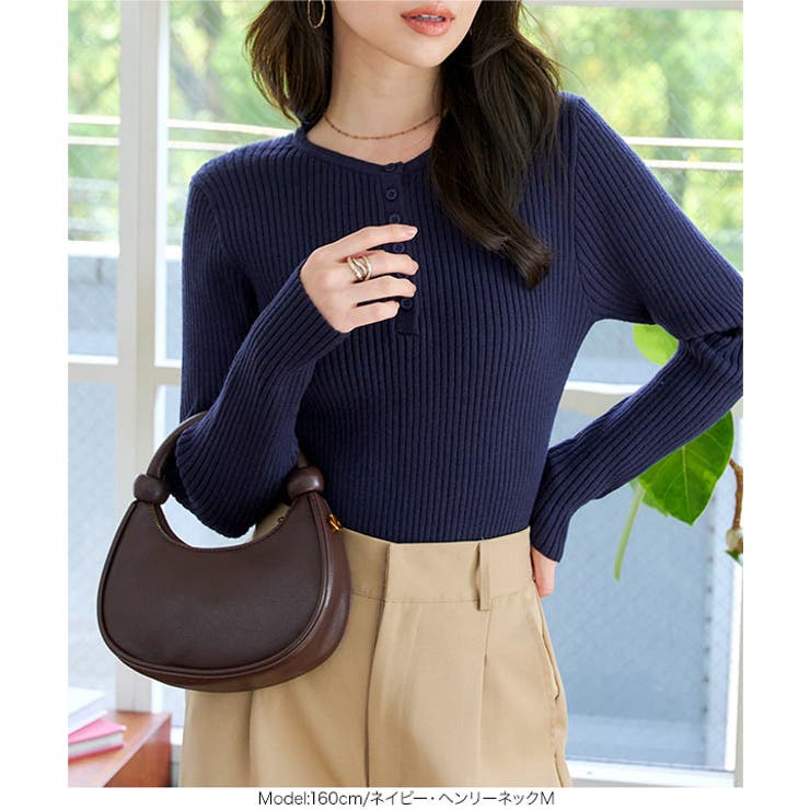 リピ確!！ もっちり素材の リブニット | KOBE LETTUCE | 詳細画像46 