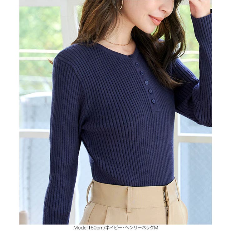 リピ確!！ もっちり素材の リブニット | KOBE LETTUCE | 詳細画像47 