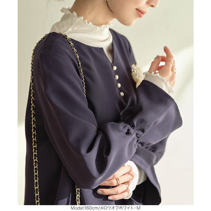 隠して”魅せる”。大人のシアートップス レース レイヤード | KOBE LETTUCE | 詳細画像18 