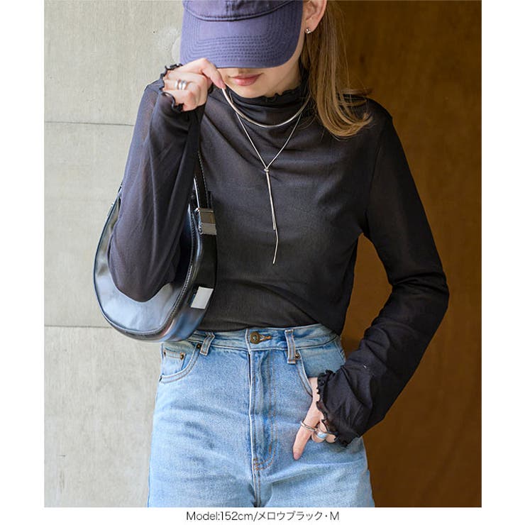 隠して”魅せる”。大人のシアートップス レース レイヤード | KOBE LETTUCE | 詳細画像24 