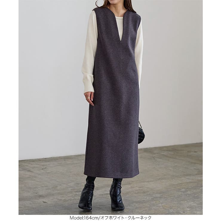 選べる2タイプ パール付きニットプルオーバー［C6505］ | KOBE LETTUCE | 詳細画像7 