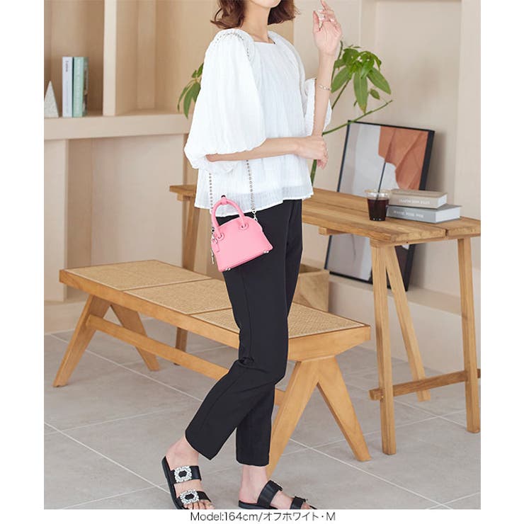 スクエアネックバルーンスリーブブラウス［C6724］ | KOBE LETTUCE | 詳細画像3 