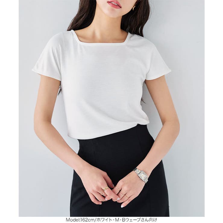 夏の働く女性の制服Tシャツ［C6730］ | KOBE LETTUCE | 詳細画像14 