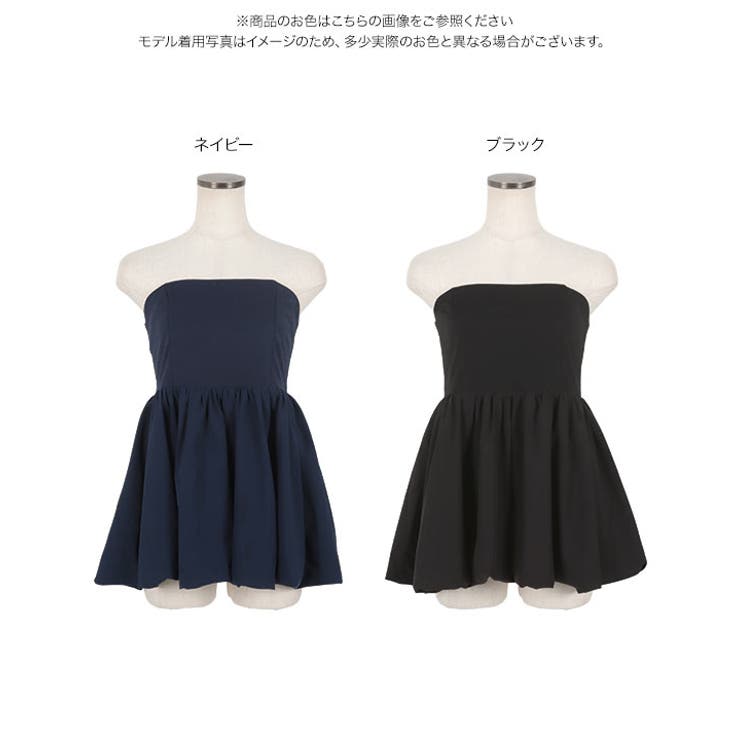 バルーンペプラムベアトップス［C6955］ | KOBE LETTUCE | 詳細画像7 
