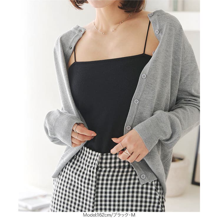 カップ付きベアキャミソール［C7100］ | KOBE LETTUCE | 詳細画像13 