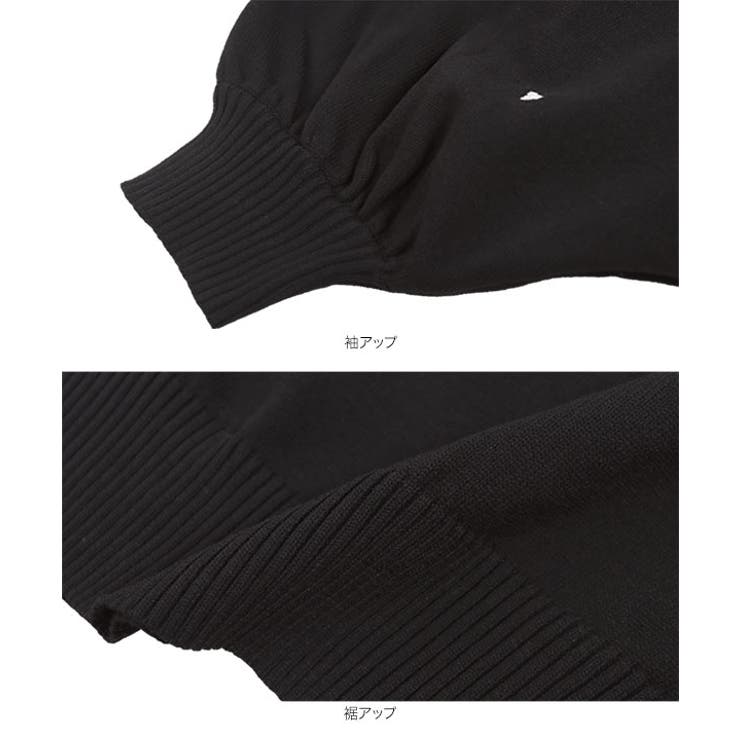 ハート柄ボリュームスリーブ柄ニット［C7138］ | KOBE LETTUCE | 詳細画像10 