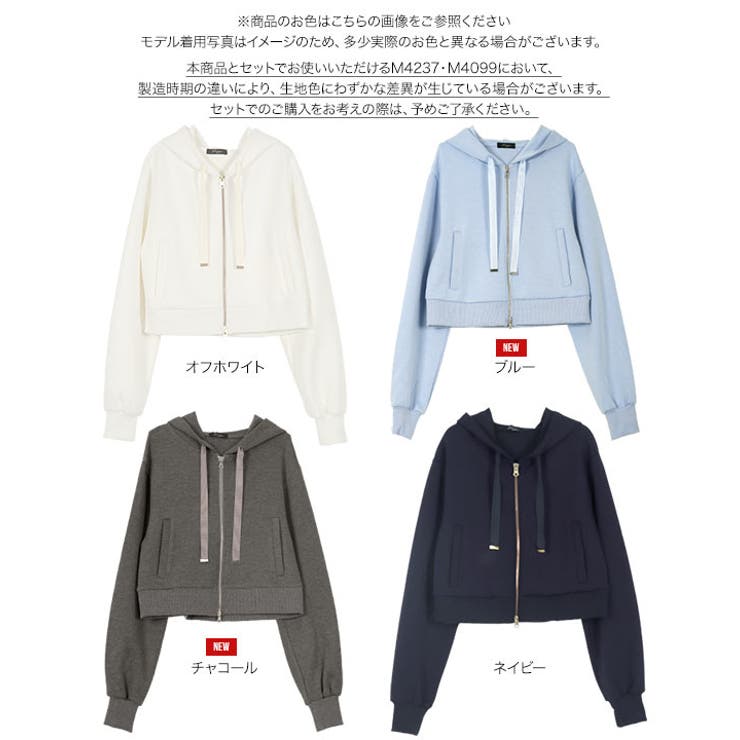 ［ Yuumiさんコラボ ］ ダブルジップショートパーカー［C7224］ | KOBE LETTUCE | 詳細画像36 