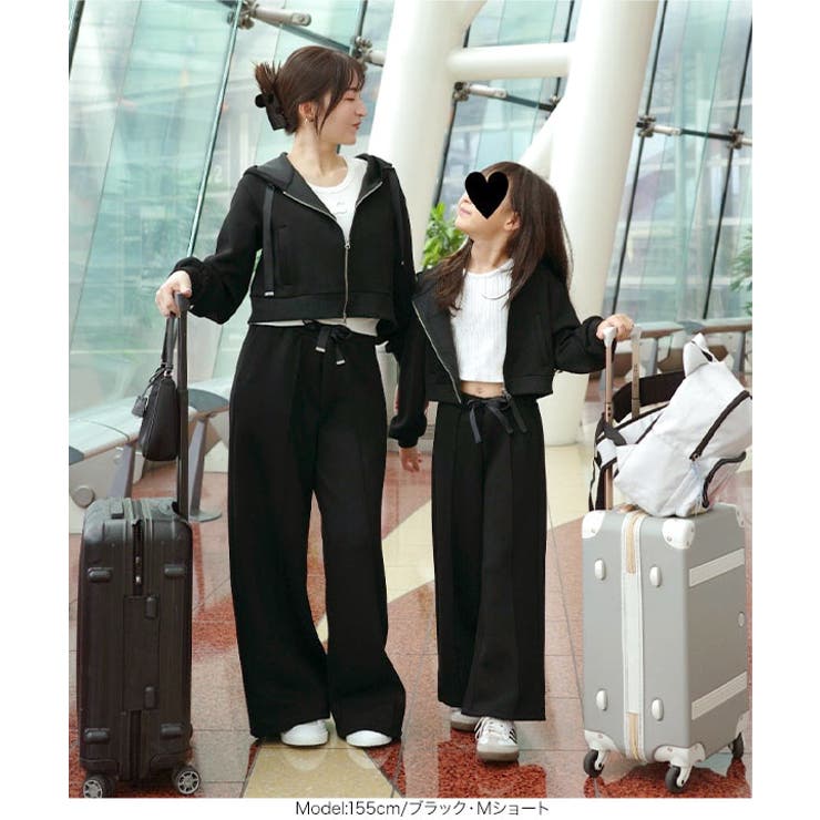 ［ Yuumiさんコラボ ］ ダブルジップショートパーカー［C7224］ | KOBE LETTUCE | 詳細画像35 