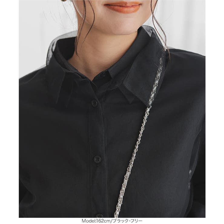 チュールレイヤードシャツセット［C7340］ | KOBE LETTUCE | 詳細画像7 