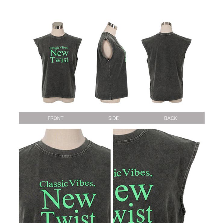 [ 春名亜美さんコラボ ]選べるロゴプリントカットソー［C7359］ | KOBE LETTUCE | 詳細画像34 