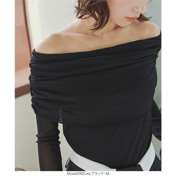 オフショルシアートップス［C7367］ | KOBE LETTUCE | 詳細画像10 