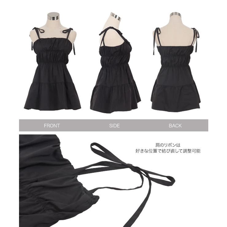 ギャザーキャミチュニック［C7390］ | KOBE LETTUCE | 詳細画像10 