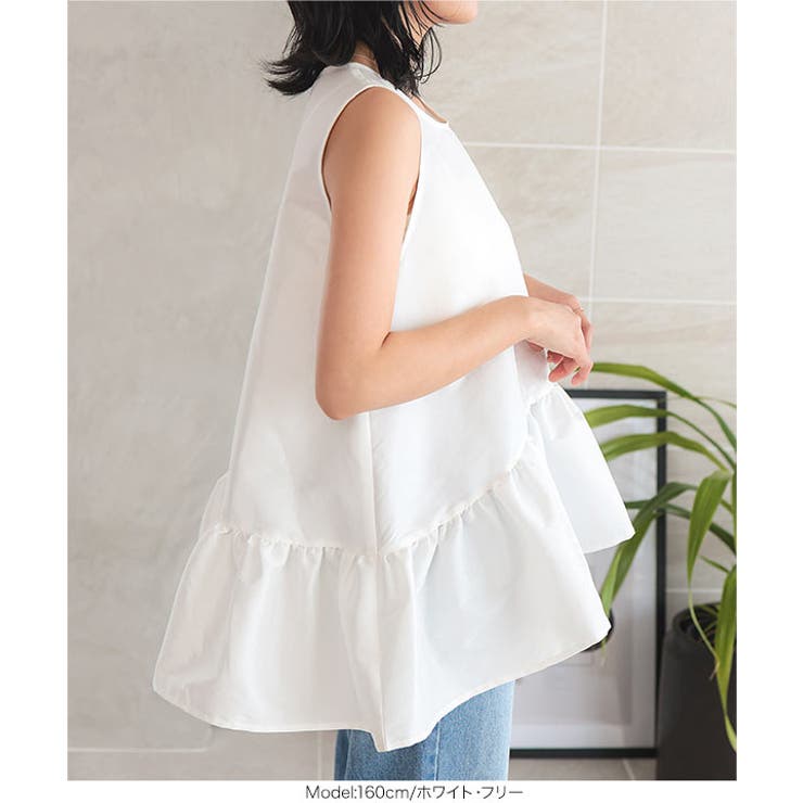 ペプラムボリューミーシャイニーブラウス［C7545］ | KOBE LETTUCE | 詳細画像9 