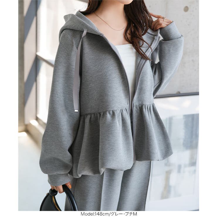 ラシュッド　タックデザインバルーンパーカー ラシュッド タックデザインバルーンパーカー ラシュッド タック