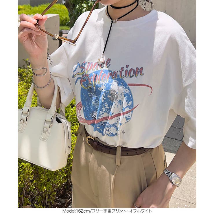 ピグメント加工ロゴTシャツ tシャツ レディース | KOBE LETTUCE | 詳細画像5 