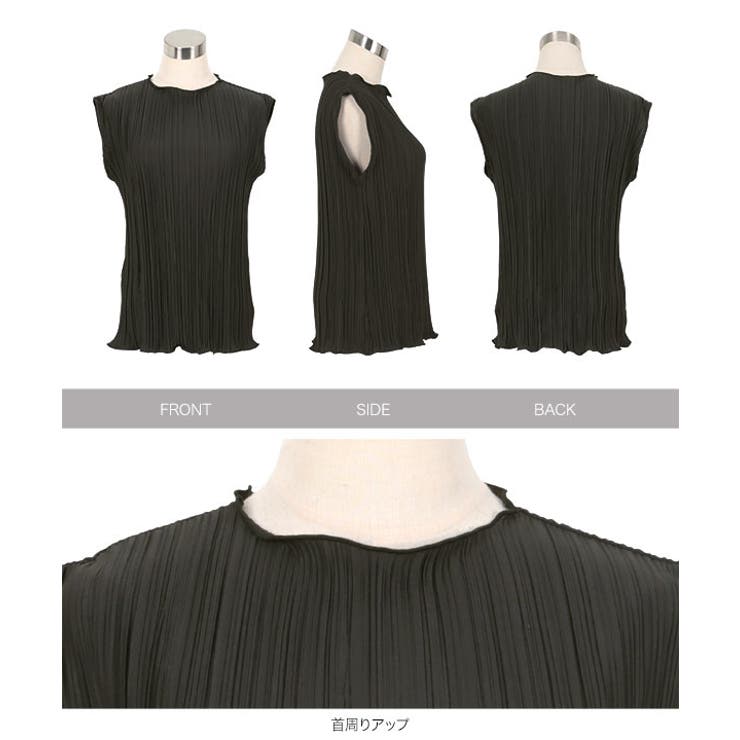 プリーツチュニックトップス［C7592］トップス レディース 夏 | KOBE LETTUCE | 詳細画像14 