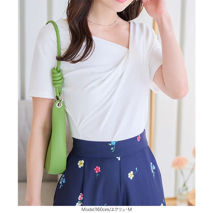 ドレープTシャツ［C7597］