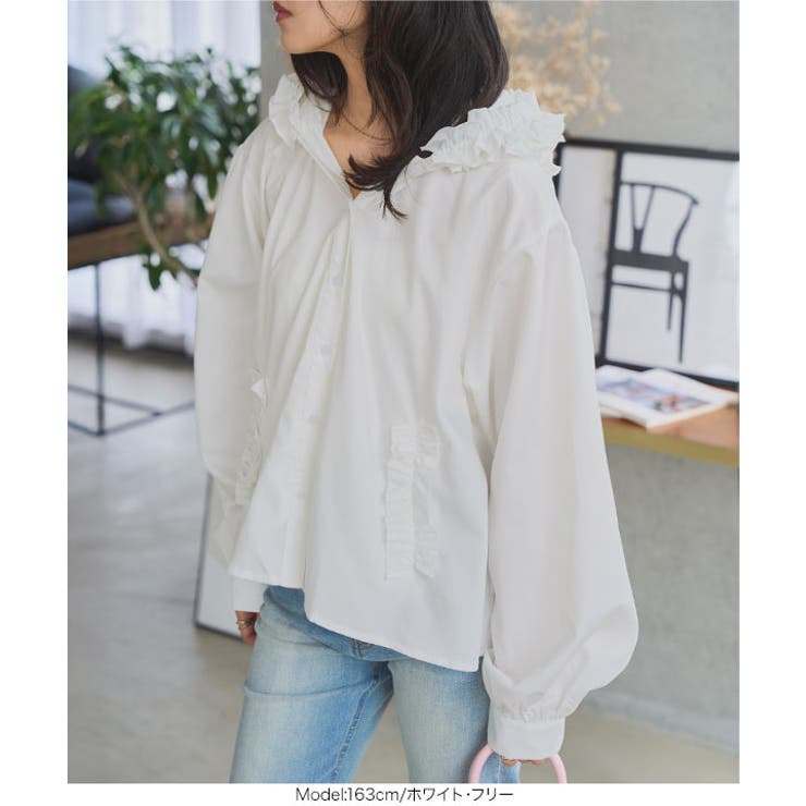 Classic Frillフード付ブラウス Classic Frillフード付ブラウス