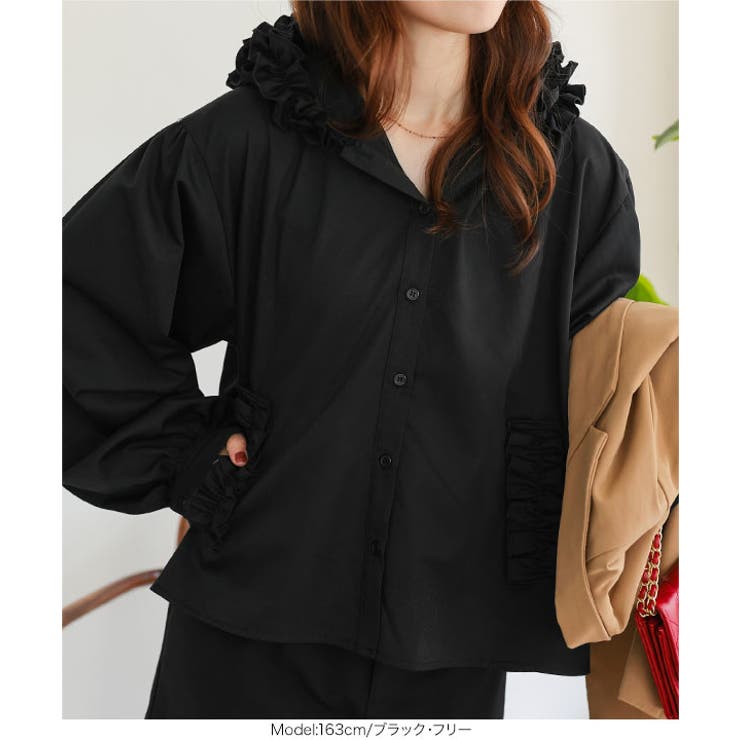 Classic Frillフード付ブラウス Classic Frillフード付ブラウス