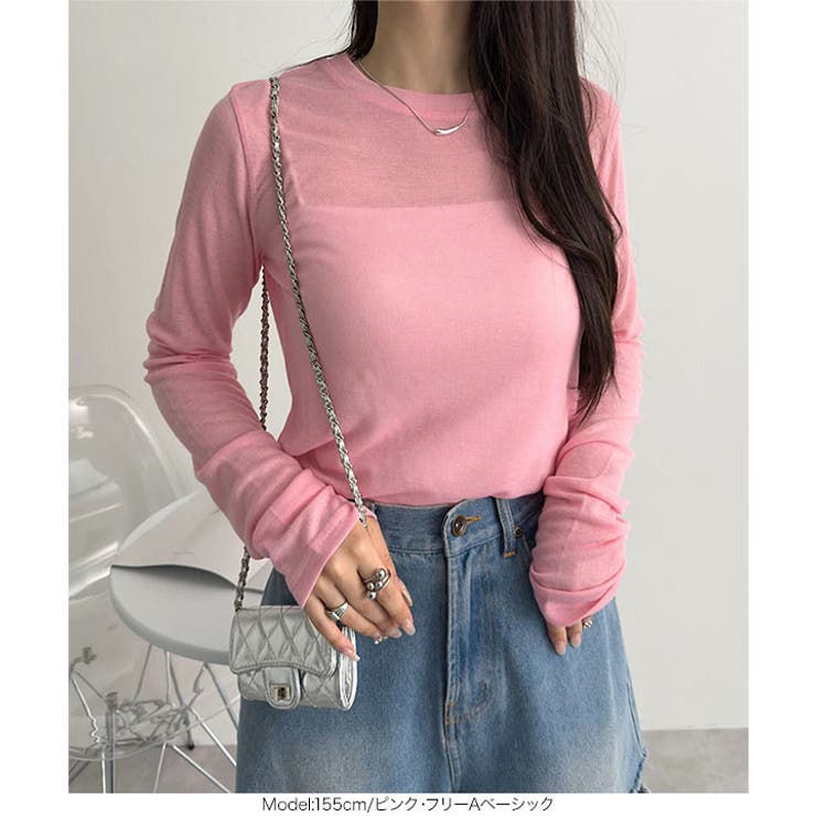 選べる2タイプシアートップス［C7663］ | KOBE LETTUCE | 詳細画像18 