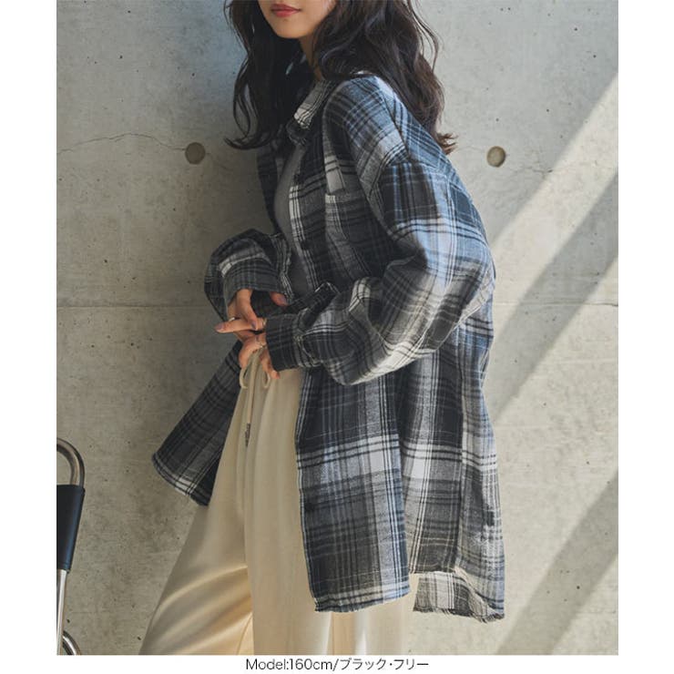 チェック柄ネルシャツ［C7693］ チェック柄 ネルシャツ | KOBE LETTUCE | 詳細画像3 