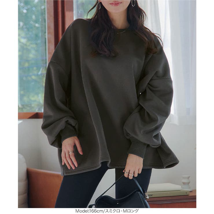 裏ボアスウェット2タイプトップス 裏ボア スウェット | KOBE LETTUCE | 詳細画像6 