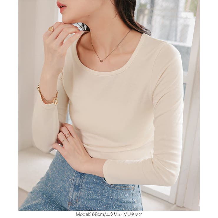 選べる2タイプ スムースカットソーロンT［C7705］ ロンt | KOBE LETTUCE | 詳細画像5 