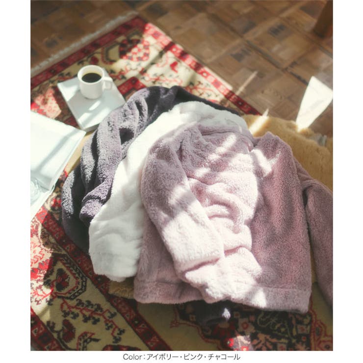 ボアVネックプルオーバー ボア Vネック | KOBE LETTUCE | 詳細画像13 