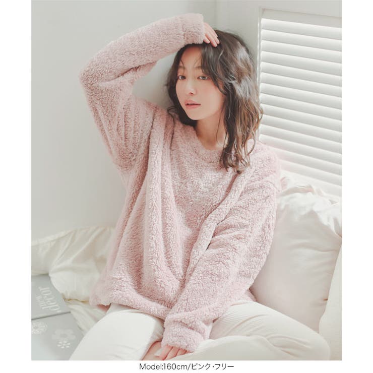 ボアVネックプルオーバー ボア Vネック | KOBE LETTUCE | 詳細画像9 