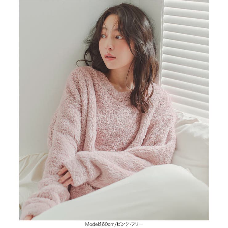 ボアVネックプルオーバー ボア Vネック | KOBE LETTUCE | 詳細画像10 