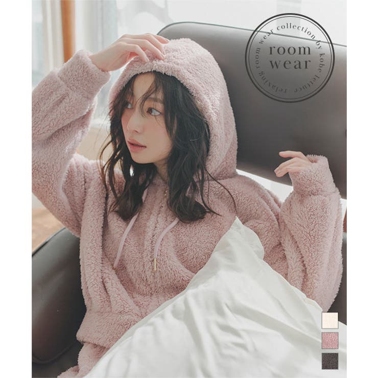 ボアショートパーカー ボア ショートパーカー | KOBE LETTUCE | 詳細画像1 