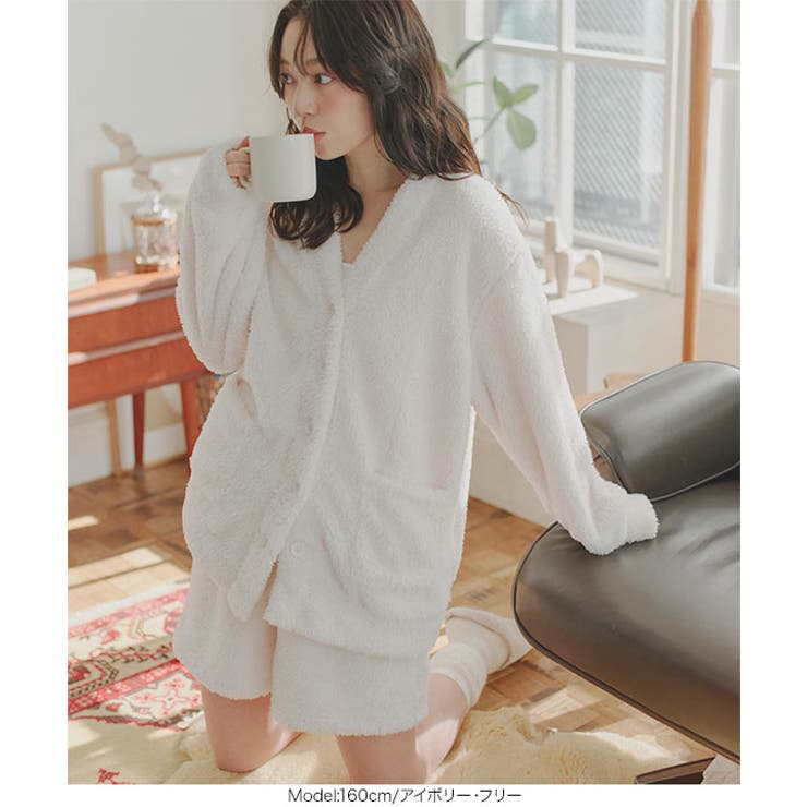 ボアカーディガン ボアカーディガン レディース | KOBE LETTUCE | 詳細画像2 