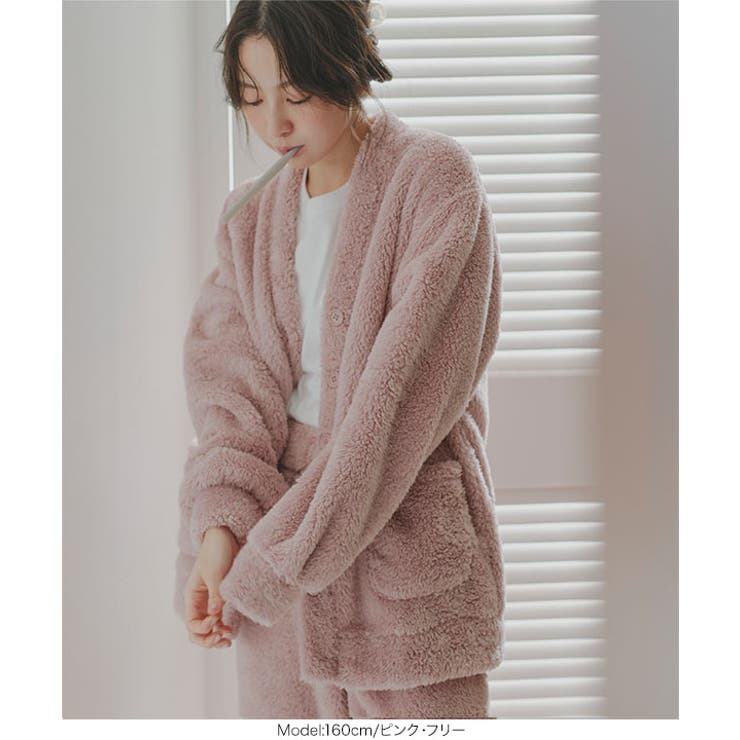 ボアカーディガン ボアカーディガン レディース | KOBE LETTUCE | 詳細画像8 