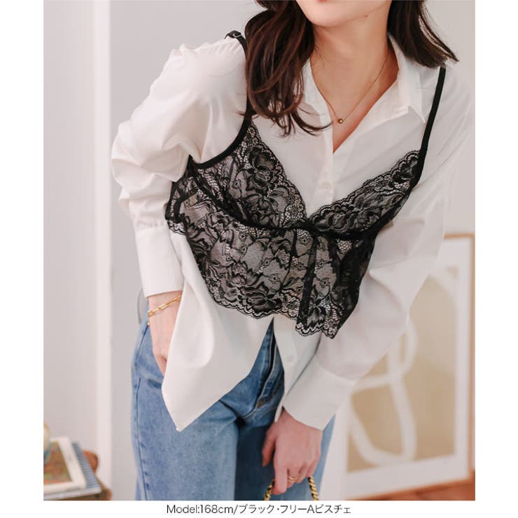 総レースブラトップビスチェ［C7743］ 総レース ビスチェ | KOBE LETTUCE | 詳細画像2 