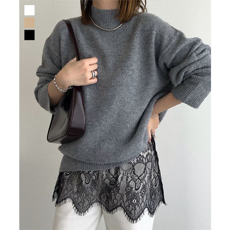 総レースキャミソールインナー［C7745］ | KOBE LETTUCE | 詳細画像1 